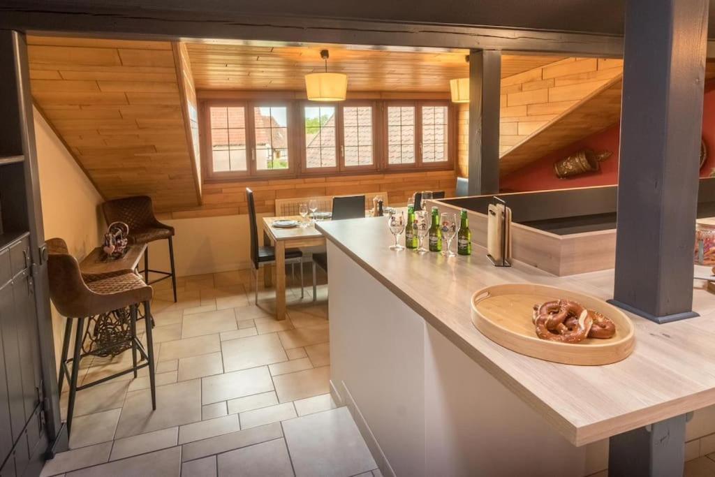 Le Kelsch, Loft Duplex 130M2 Avec Sauna, Proche Vignoble 마를랭 외부 사진